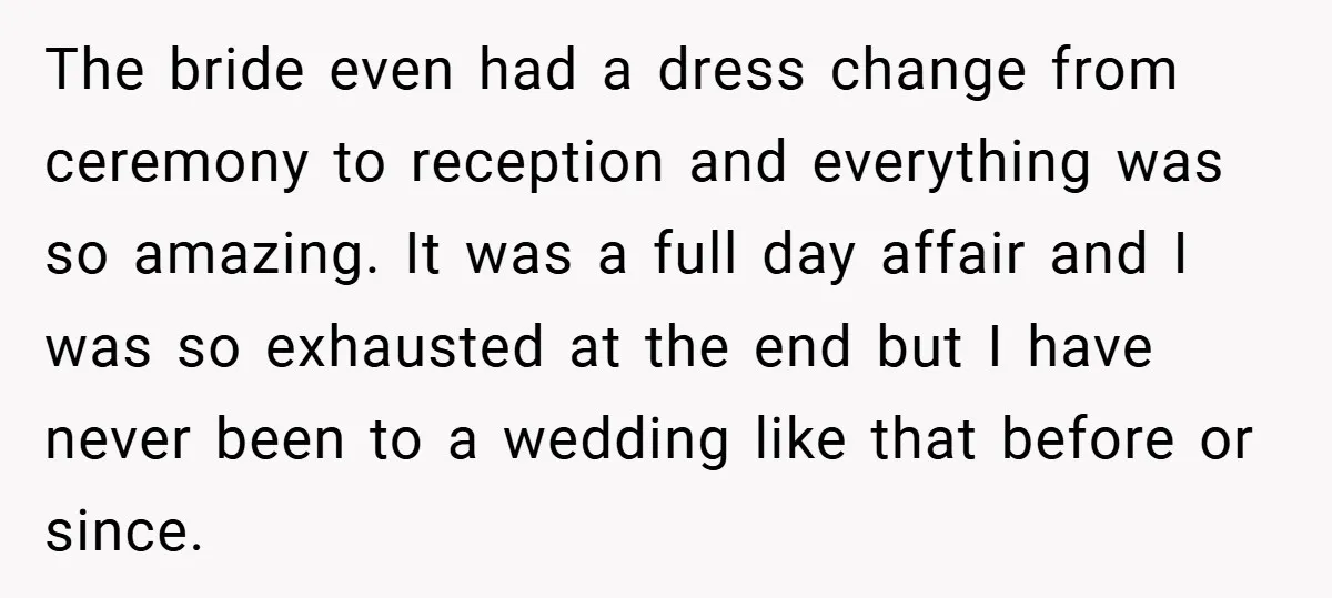 The bride even had a dress change from ceremony to reception and everything was so amazing. It was a full day affair and I was so exhausted at the end...