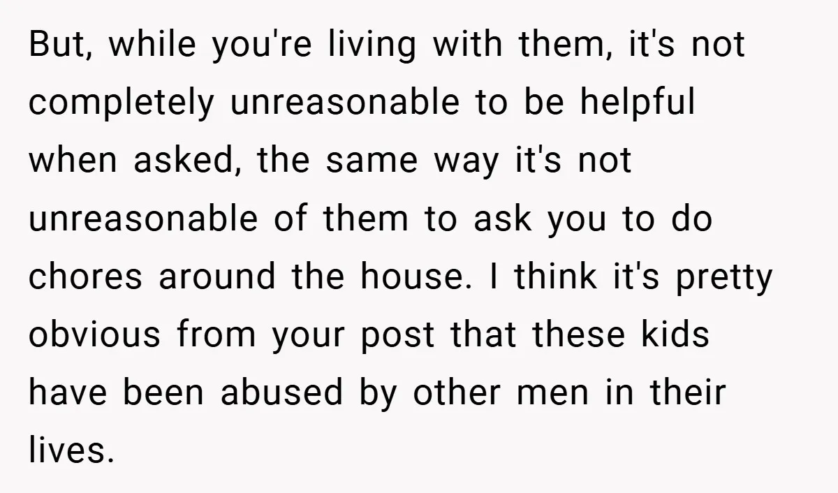 But, while you're living with them, it's not completely unreasonable to be helpful when asked, the same way it's not unreasonable of them to ask you to do chores around...