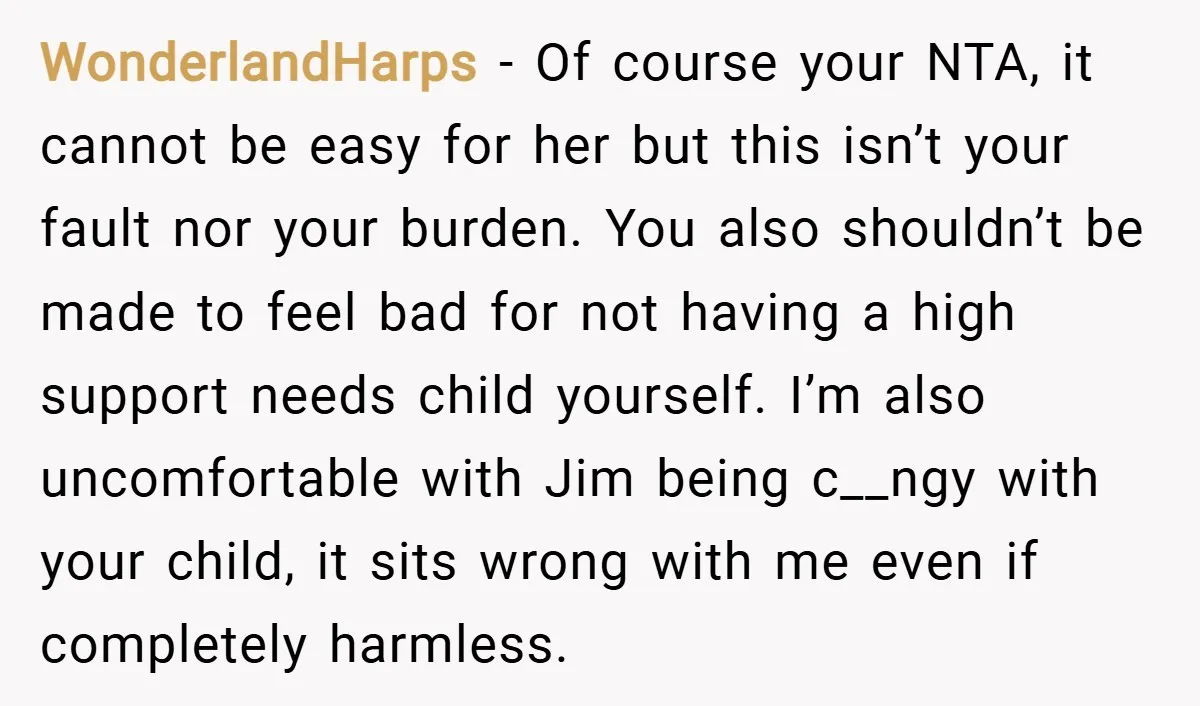 WonderlandHarps − Of course your NTA, it cannot be easy for her but this isn’t your fault nor your burden. You also shouldn’t be made to feel bad for not...