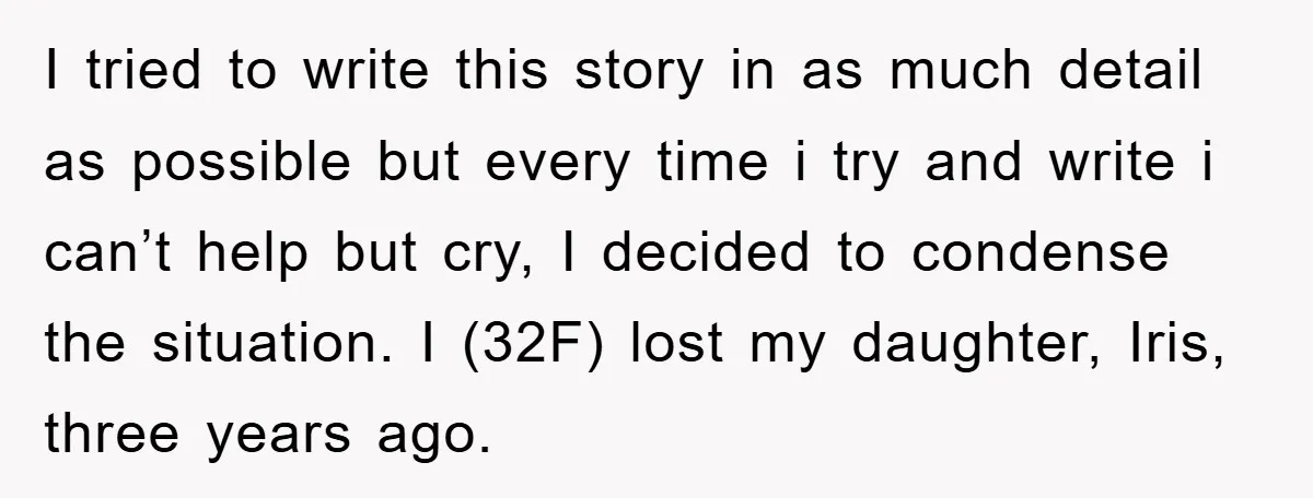 I tried to write this story in as much detail as possible but every time i try and write i can’t help but cry, I decided to condense the situation....