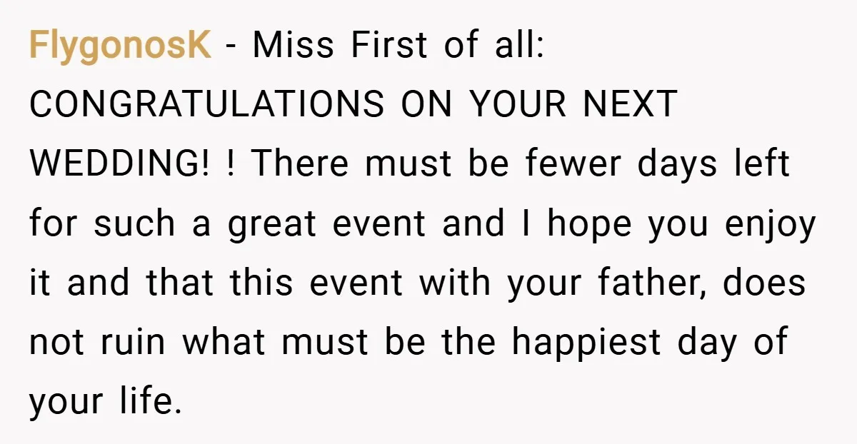 FlygonosK − Miss First of all: CONGRATULATIONS ON YOUR NEXT WEDDING! ! There must be fewer days left for such a great event and I hope you enjoy it and...