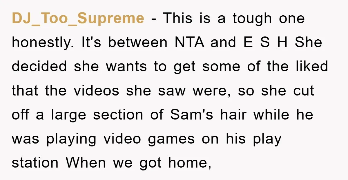 DJ_Too_Supreme − This is a tough one honestly. It's between NTA and E S H She decided she wants to get some of the liked that the videos she saw...