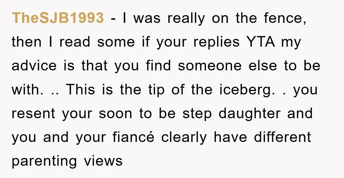 TheSJB1993 − I was really on the fence, then I read some if your replies YTA my advice is that you find someone else to be with. .. This is...