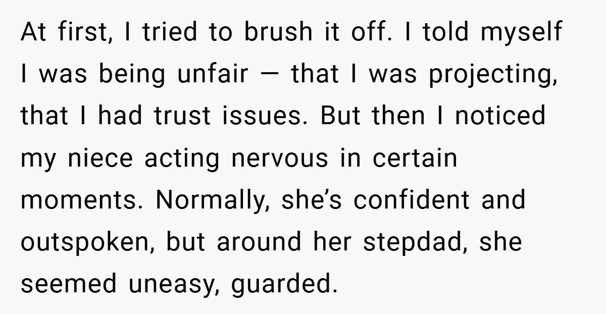 At first, I tried to brush it off. I told myself I was being unfair — that I was projecting, that I had trust issues. But then I noticed my...