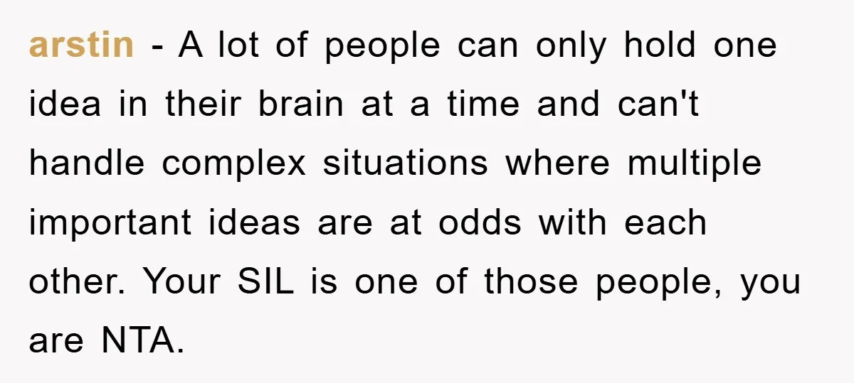 arstin − A lot of people can only hold one idea in their brain at a time and can't handle complex situations where multiple important ideas are at odds with...