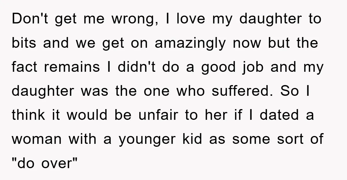 Don't get me wrong, I love my daughter to bits and we get on amazingly now but the fact remains I didn't do a good job and my daughter was...
