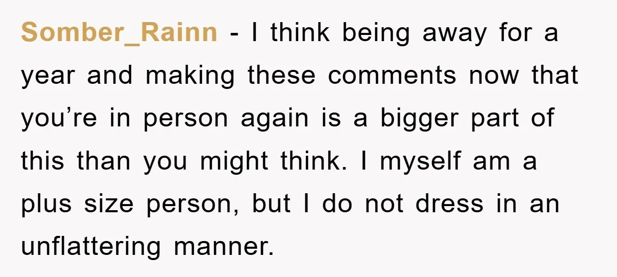 Somber_Rainn - I think being away for a year and making these comments now that you’re in person again is a bigger part of this than you might think. I...