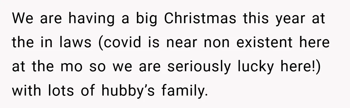 We are having a big Christmas this year at the in laws (covid is near non existent here at the mo so we are seriously lucky here!) with lots of...