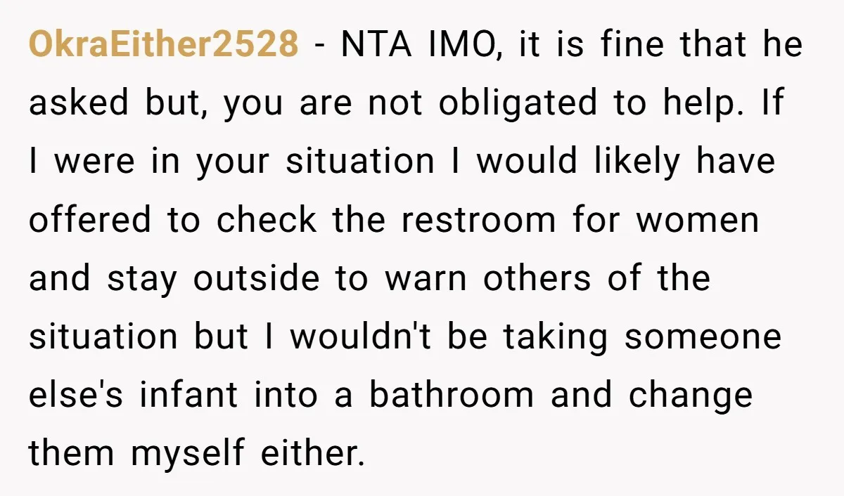 OkraEither2528 − NTA IMO, it is fine that he asked but, you are not obligated to help. If I were in your situation I would likely have offered to check...