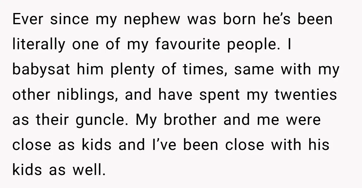 Ever since my nephew was born he’s been literally one of my favourite people. I babysat him plenty of times, same with my other niblings, and have spent my twenties...