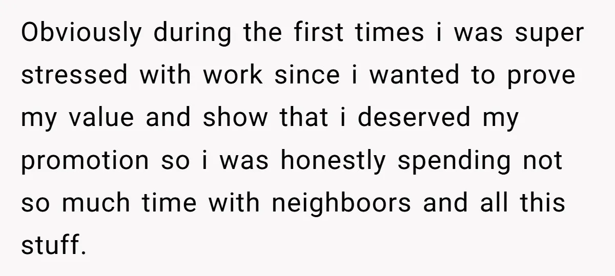 Obviously during the first times i was super stressed with work since i wanted to prove my value and show that i deserved my promotion so i was honestly spending...