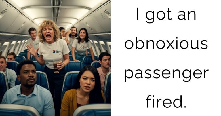 I got an obnoxious passenger fired.