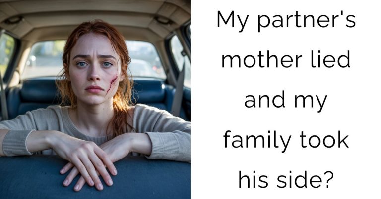 My partner’s mother lied and my family took his side?
