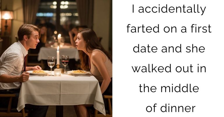 I accidentally farted on a first date and she walked out in the middle of dinner.
