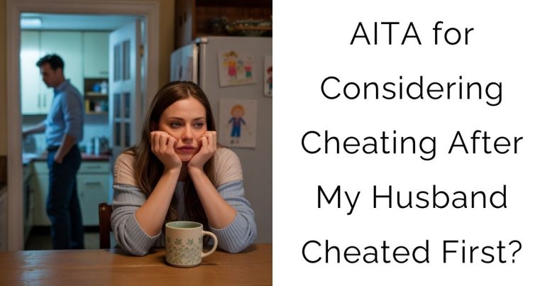 AITA for Considering Cheating After My Husband Cheated First?