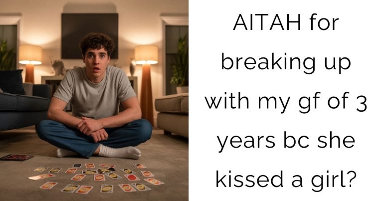AITAH for breaking up with my gf of 3 years bc she kissed a girl?