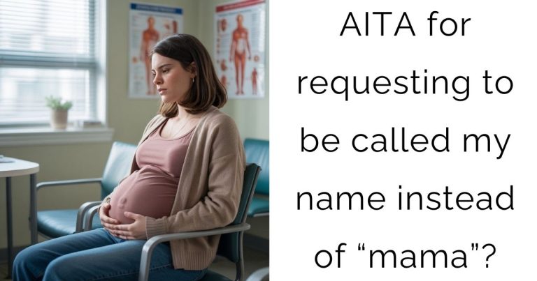 AITA for requesting to be called my name instead of “mama”?