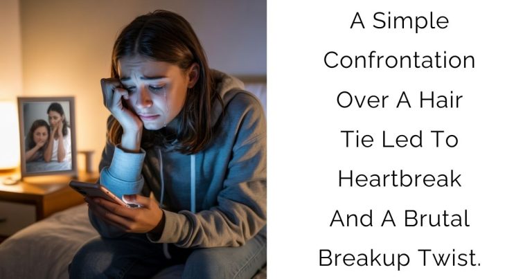 A Simple Confrontation Over A Hair Tie Led To Heartbreak And A Brutal Breakup Twist.