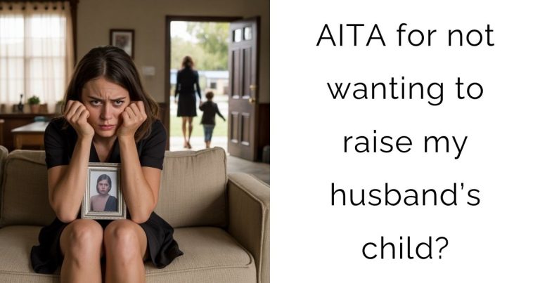 AITA for not wanting to raise my husband’s child?