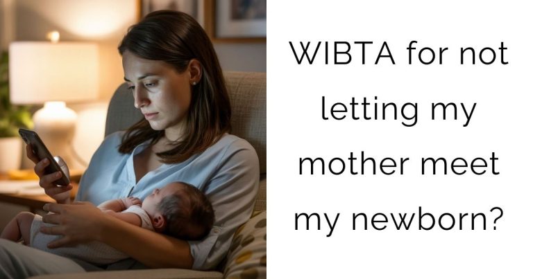 WIBTA for not letting my mother meet my newborn?