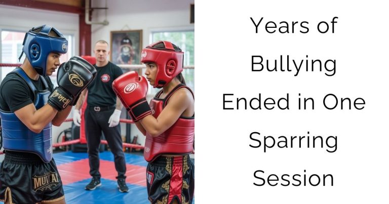 Years of Bullying Ended in One Sparring Session