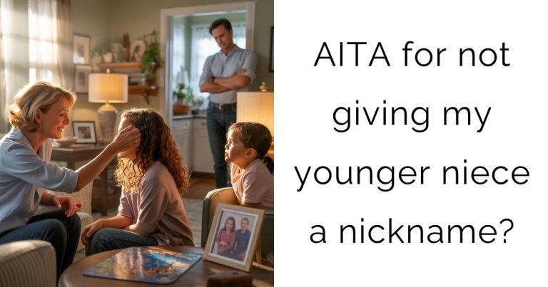 AITA for not giving my younger niece a nickname?