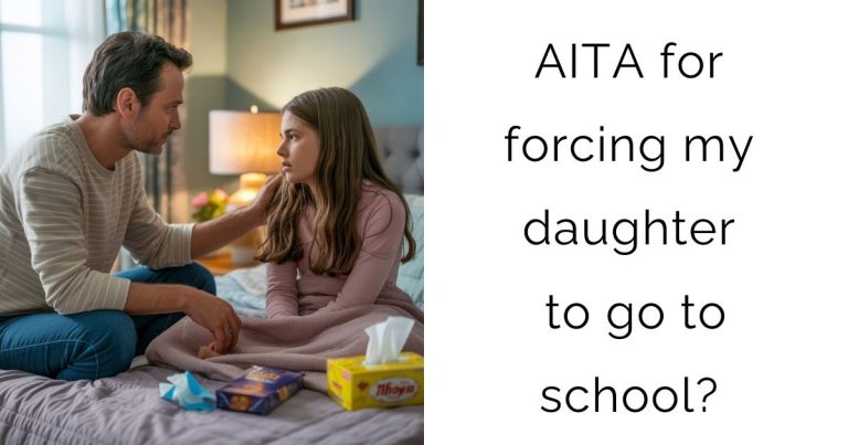 AITA for forcing my daughter to go to school?