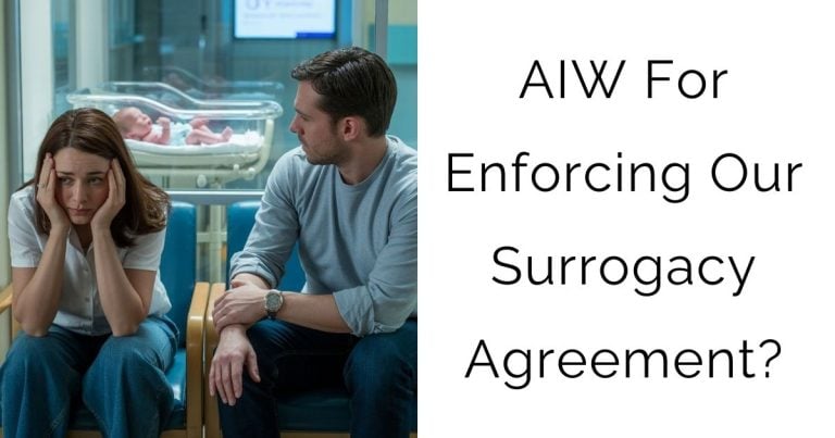 AIW For Enforcing Our Surrogacy Agreement?