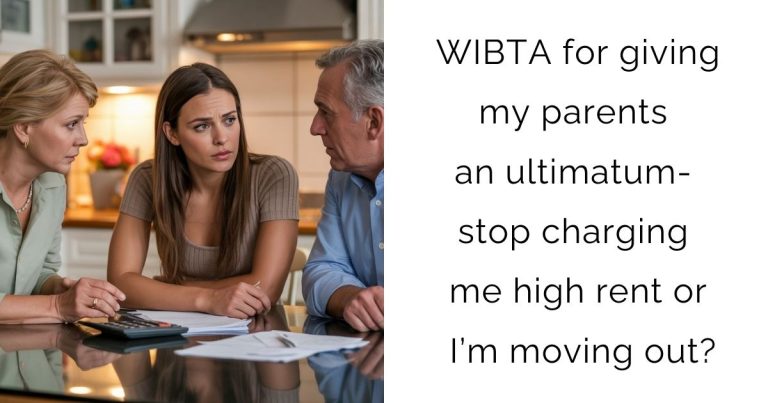 WIBTA for giving my parents an ultimatum- stop charging me high rent or I’m moving out?
