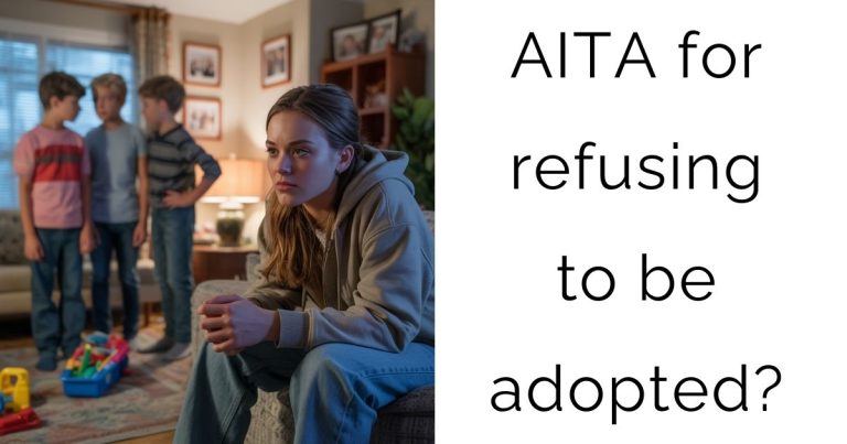 AITA for refusing to be adopted?