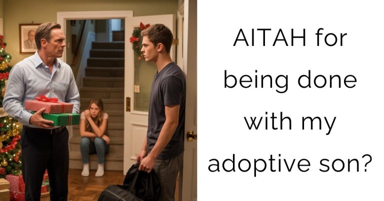 AITAH for being done with my adoptive son?