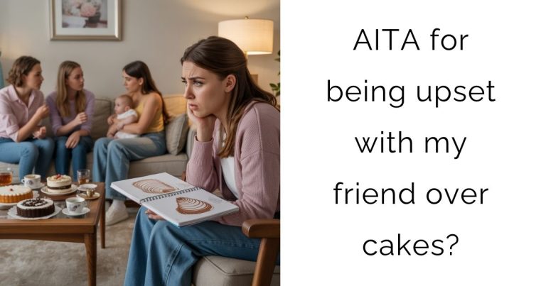 AITA for being upset with my friend over cakes?