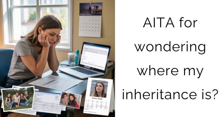 AITA for wondering where my inheritance is?