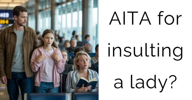 AITA for insulting a lady?