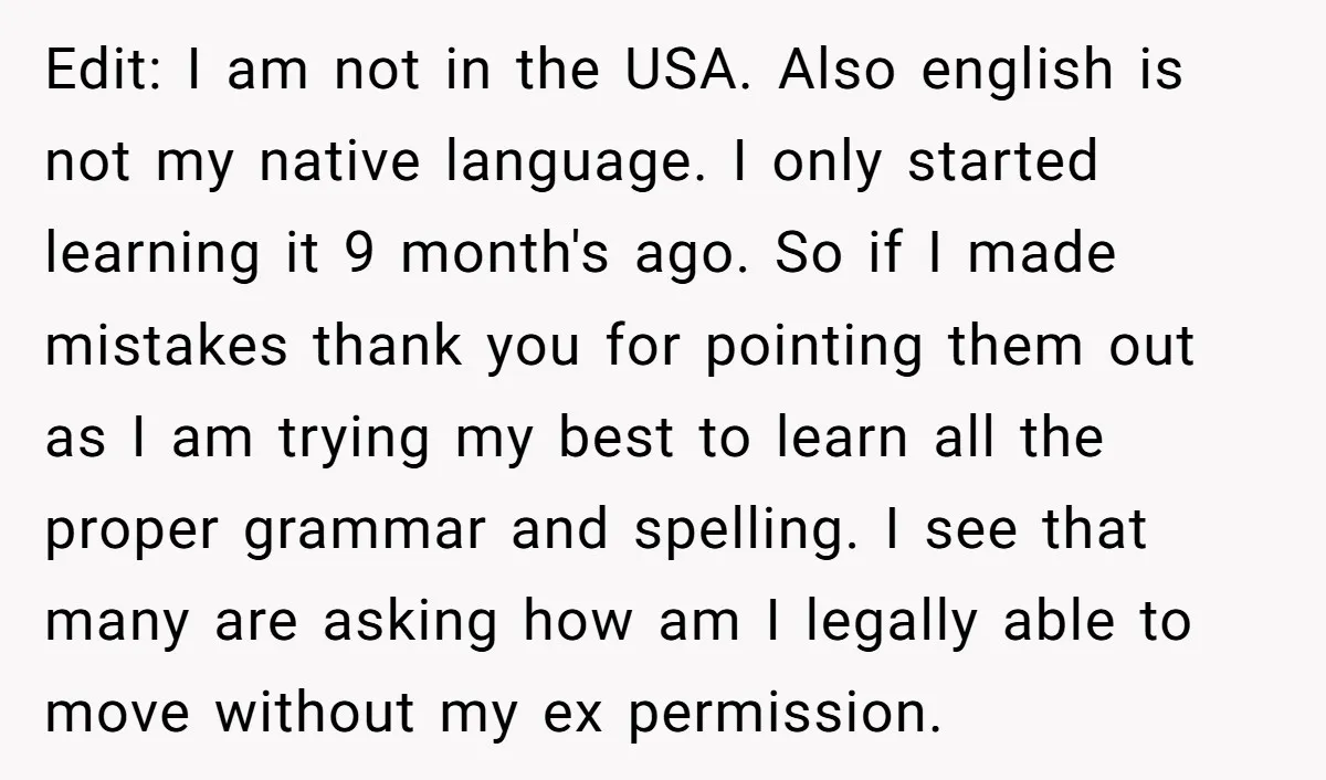 Edit: I am not in the USA. Also english is not my native language. I only started learning it 9 month's ago. So if I made mistakes thank you for...