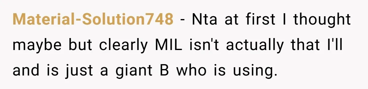 Material-Solution748 − Nta at first I thought maybe but clearly MIL isn't actually that I'll and is just a giant B who is using.