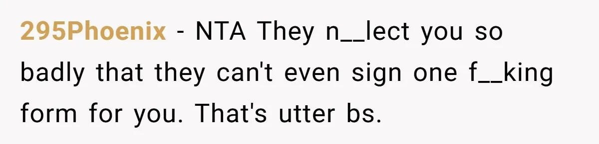295Phoenix − NTA They n__lect you so badly that they can't even sign one f__king form for you. That's utter bs.