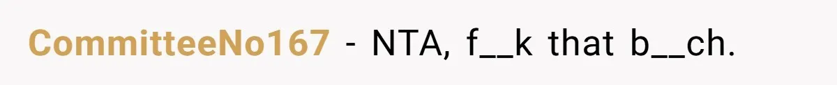 CommitteeNo167 − NTA, f__k that b__ch.