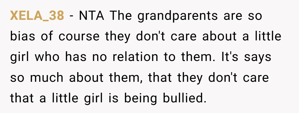 XELA_38 − NTA The grandparents are so bias of course they don't care about a little girl who has no relation to them. It's says so much about them, that...