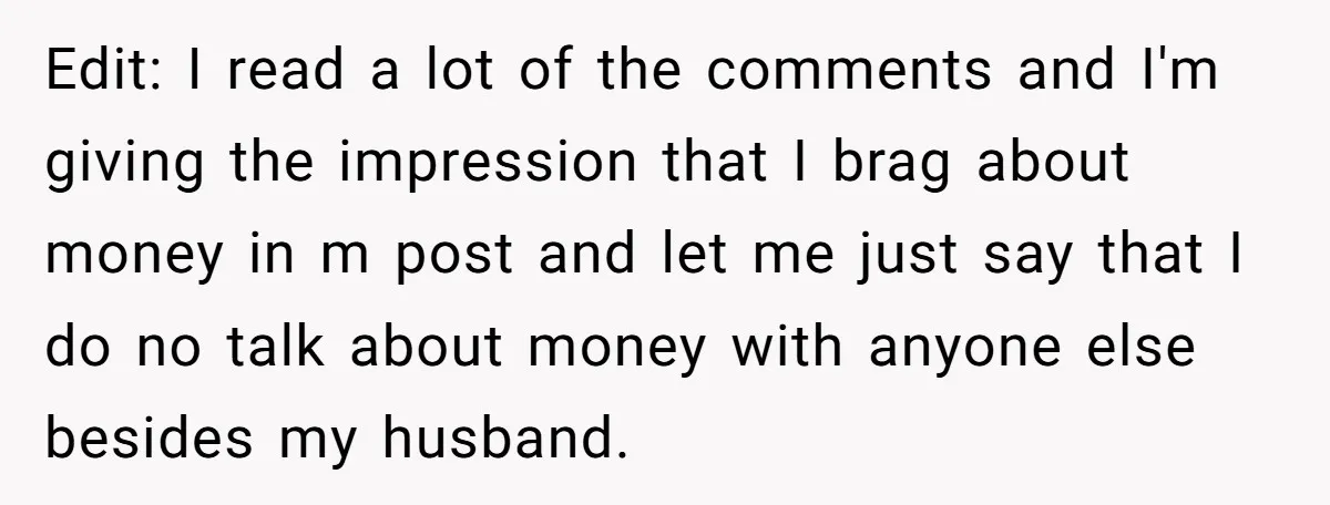 Edit: I read a lot of the comments and I'm giving the impression that I brag about money in m post and let me just say that I do no...