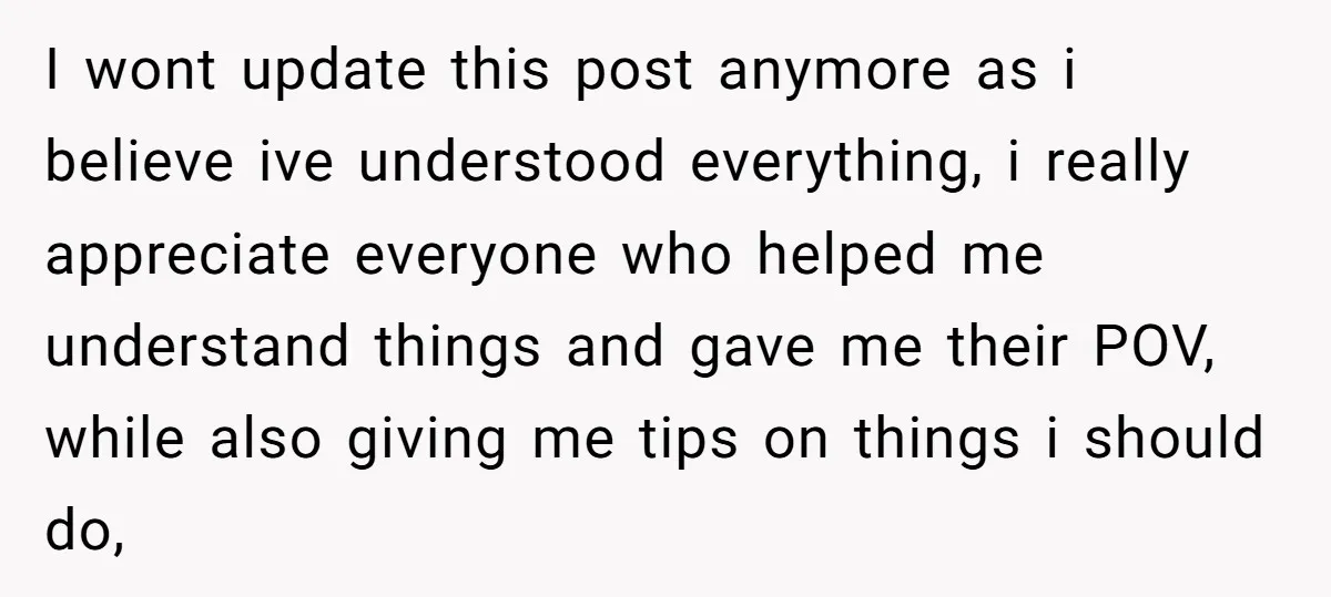 I wont update this post anymore as i believe ive understood everything, i really appreciate everyone who helped me understand things and gave me their POV, while also giving me...