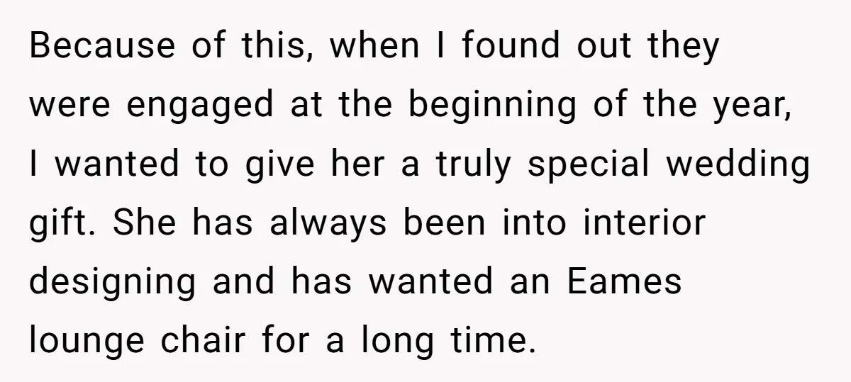 Because of this, when I found out they were engaged at the beginning of the year, I wanted to give her a truly special wedding gift. She has always been...