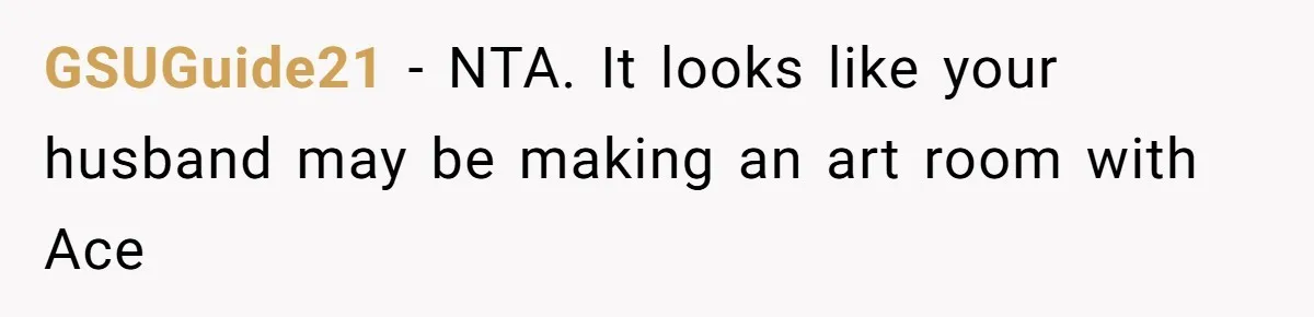 GSUGuide21 − NTA. It looks like your husband may be making an art room with Ace