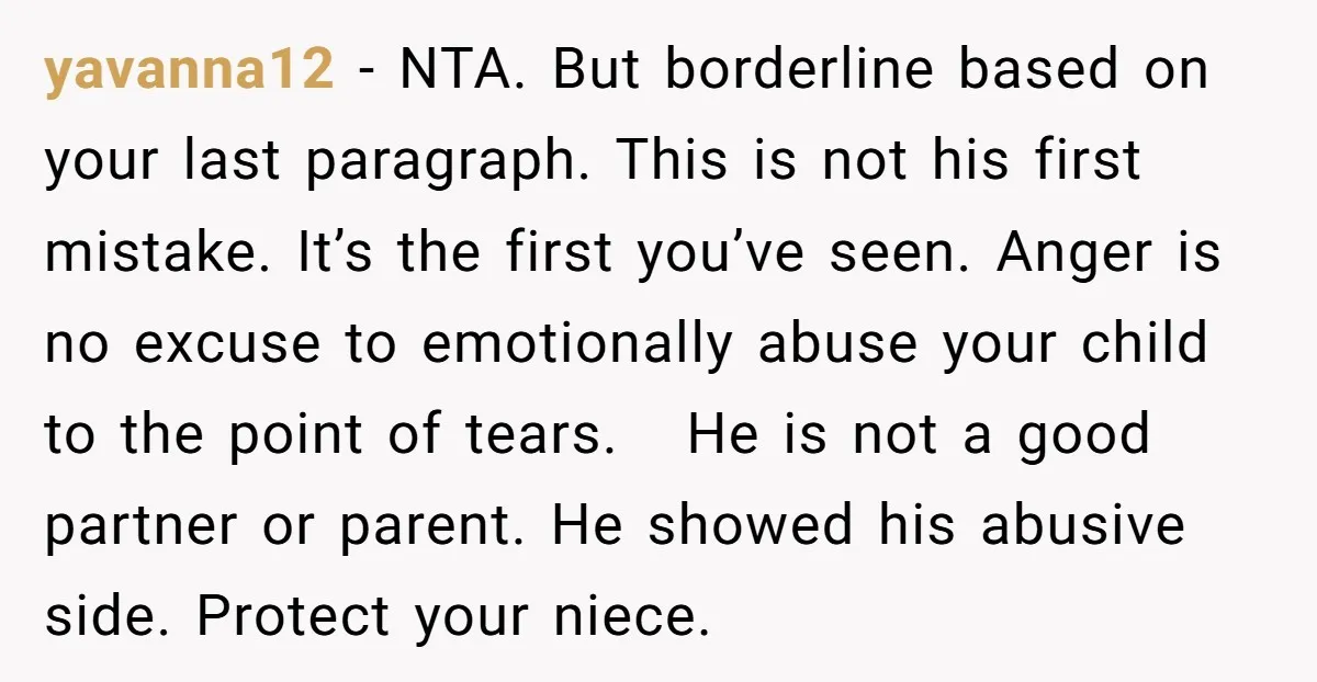 yavanna12 − NTA. But borderline based on your last paragraph. This is not his first mistake. It’s the first you’ve seen. Anger is no excuse to emotionally abuse your child...