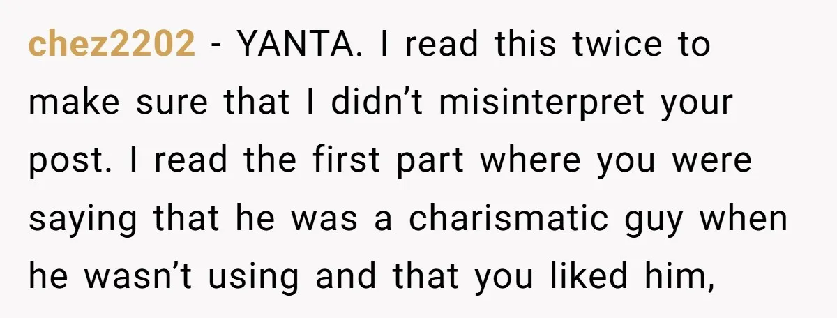 chez2202 − YANTA. I read this twice to make sure that I didn’t misinterpret your post. I read the first part where you were saying that he was a charismatic...
