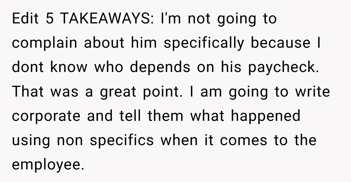 Edit 5 TAKEAWAYS: I'm not going to complain about him specifically because I dont know who depends on his paycheck. That was a great point. I am going to write...