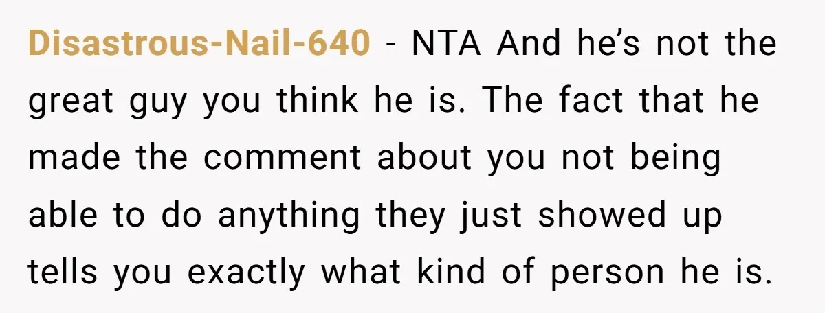 Disastrous-Nail-640 − NTA And he’s not the great guy you think he is. The fact that he made the comment about you not being able to do anything they just...