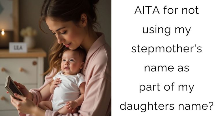 AITA for not using my stepmother’s name as part of my daughters name?