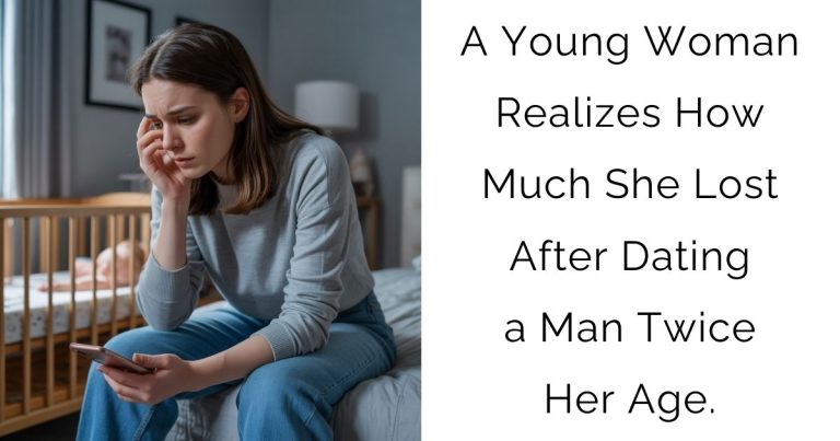 A Young Woman Realizes How Much She Lost After Dating a Man Twice Her Age.