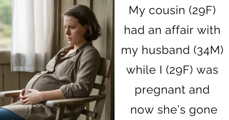 My cousin (29F) had an affair with my husband (34M) while I (29F) was pregnant and now she’s gone
